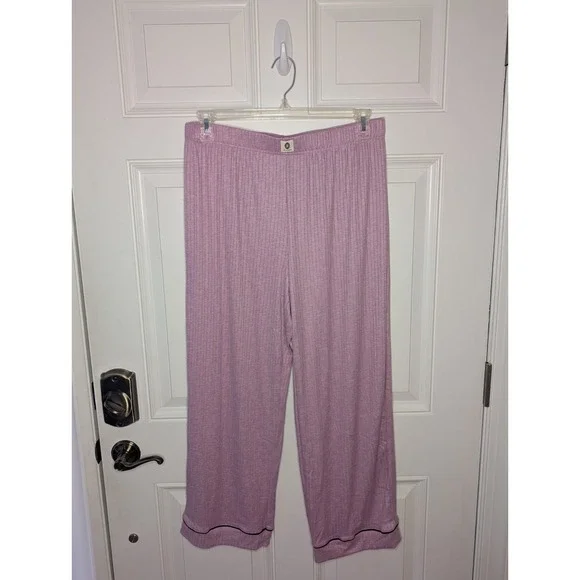 Life Is Good SS Tee Pants Shorts 3 Piece Pajama Set Game On Women's Large NWT - Picture 8 of 14
